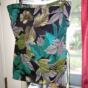 Strapless swimming top